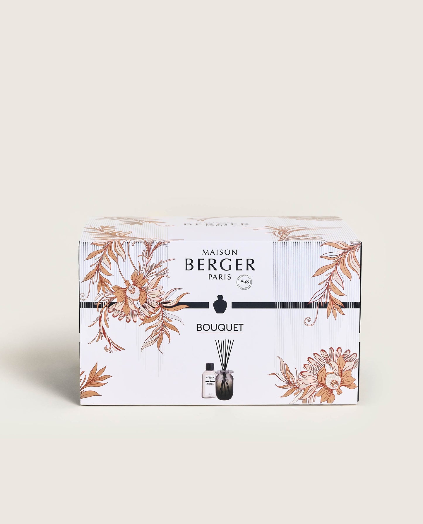 Coffret cadeau diffuseur de parfum Evanescence + cuir mystique — gris