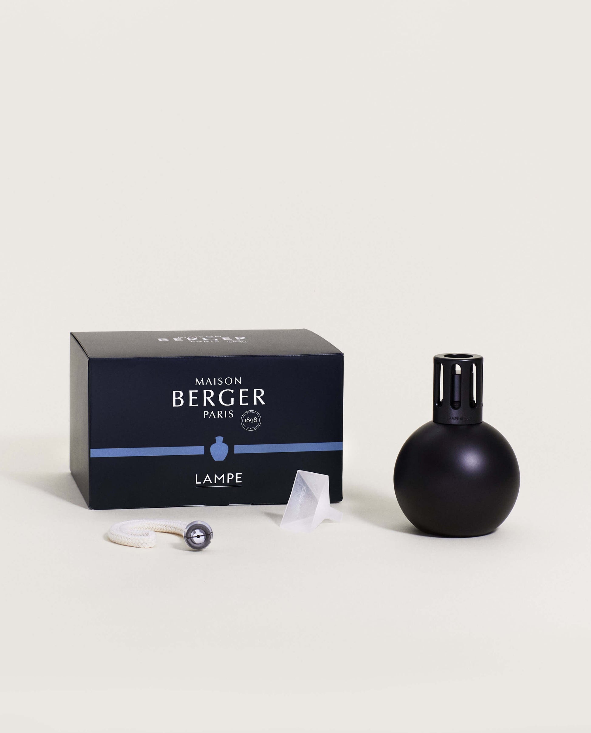 Boule Fragrance Lamp—Ultra-black