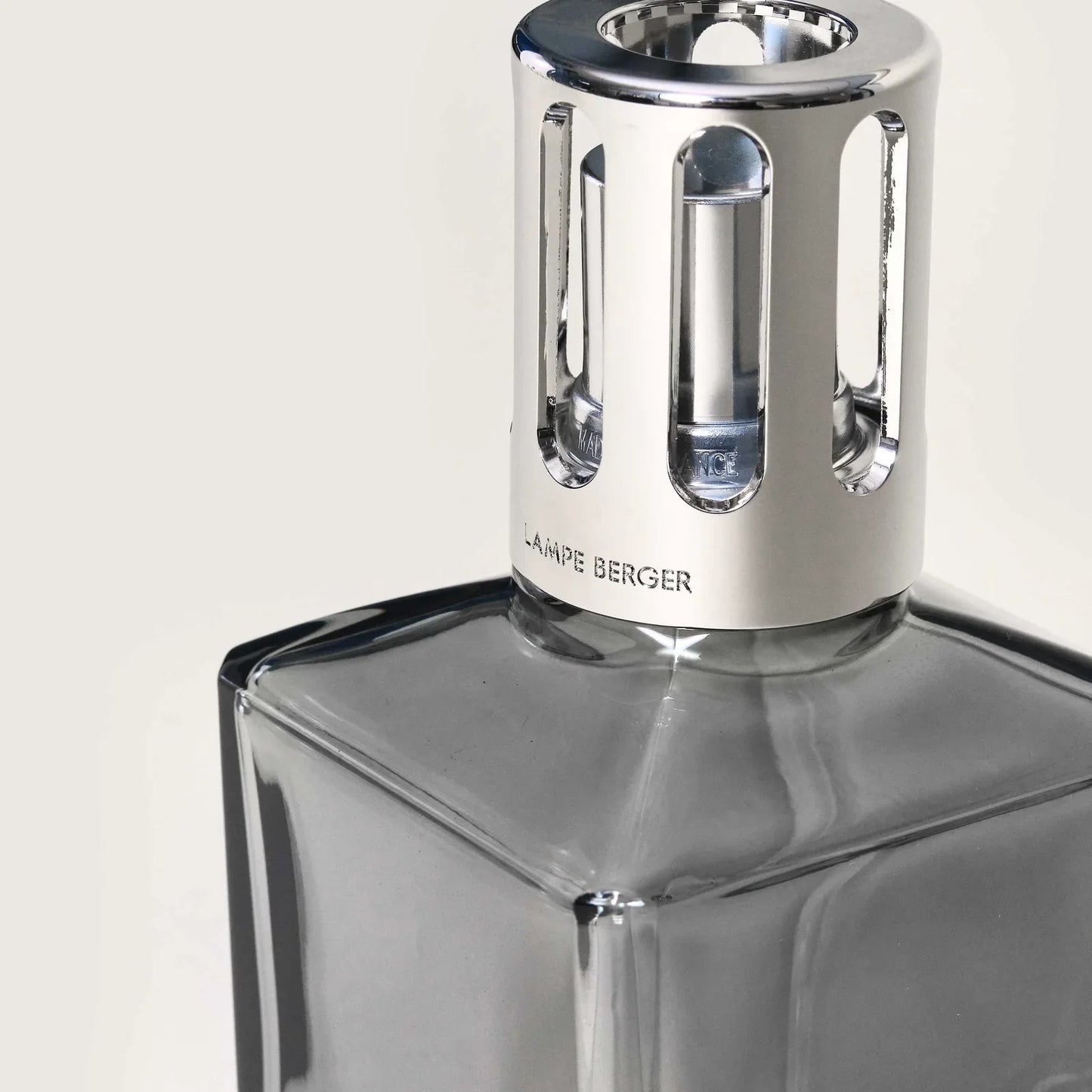 Lampe à parfum Carrée—Gris