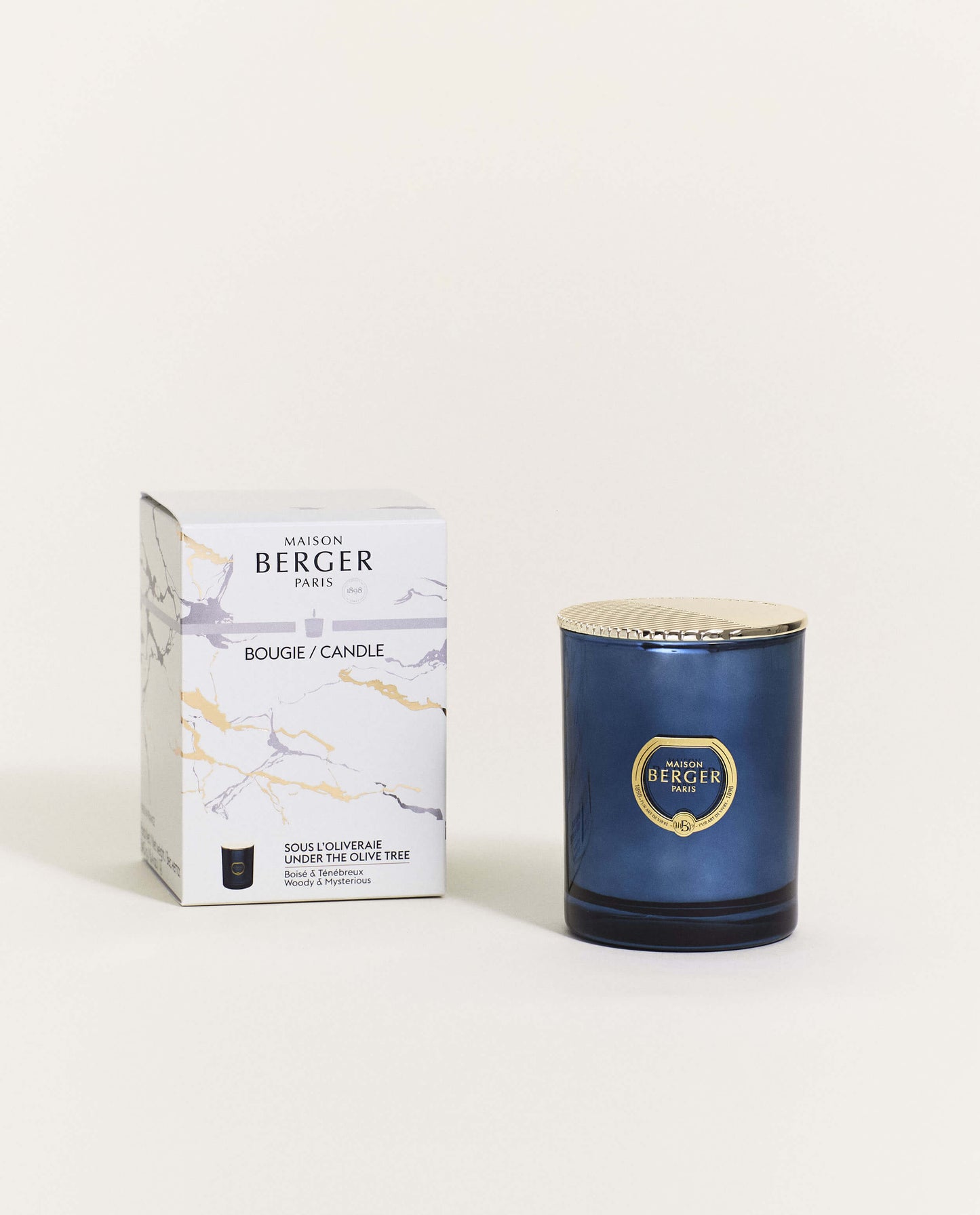 Alpha Imperial Blue Scented Candle – Under the Olive Tree