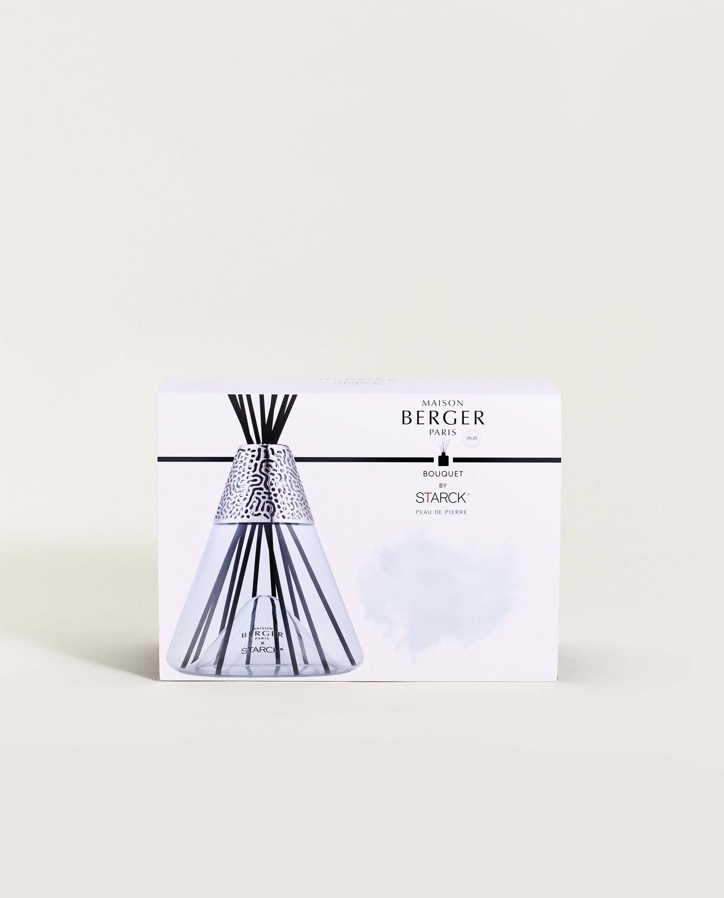 Starck Grey Reed Diffuser Gift Set with Peau de Pierre