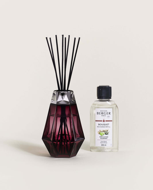 Prisme Garnet Reed Diffuser Gift Set with Wilderness